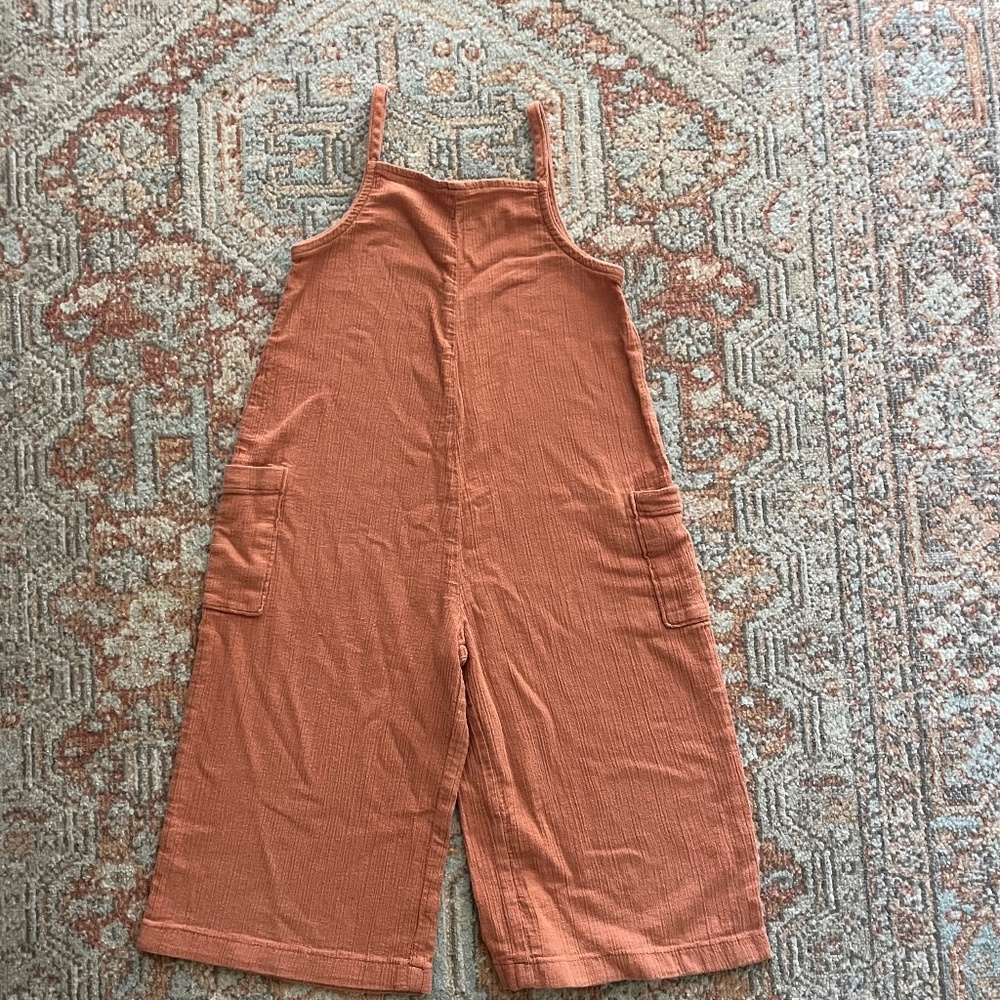 Little Co. by Lauren Conrad Wide Let Jumpsuit Orange 4